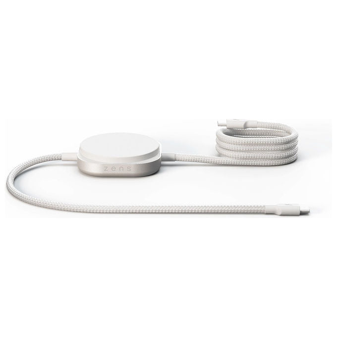 Otterbox Cavo Ricarica Wireless Zens Pro 2 USB-C a USB-C 1.5m MagSafe e Qi2 15W Bianco