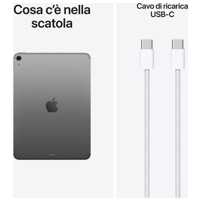 Apple iPad Air 11'' Wi-Fi + Cellular 512GB Grigio siderale