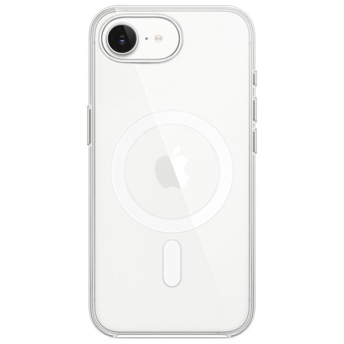 Apple Custodia MagSafe trasparente per iPhone 17e leggera anti-graffio