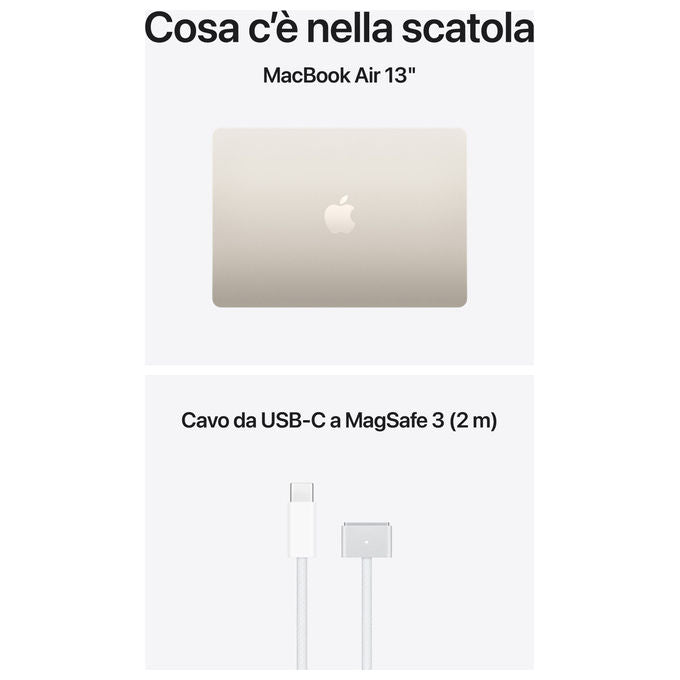 Apple MDHC4TA MacBook Air 13 M5 16GB RAM 1TB SSD Galassia