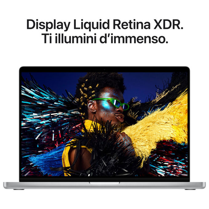 Apple, MacBook Pro 16'' M5 Max, 36GB RAM, 2TB SSD, Argento