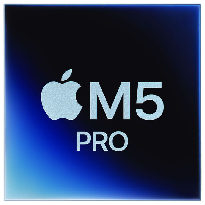 Apple, MacBook Pro 14'' M5 Pro, 24GB RAM, 1TB SSD, Argento