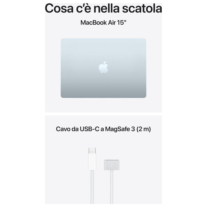 Apple, MacBook Air 15'', Chip M5, 16GB, 1 TB SSD, Wi-Fi 7, Celeste