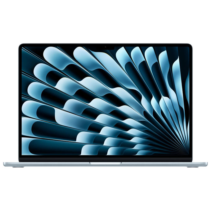 Apple MacBook Air 15 pollici Chip M5 24GB 1TB SSD 10 Core CPU 10 Core GPU Wi-Fi 7 Celeste
