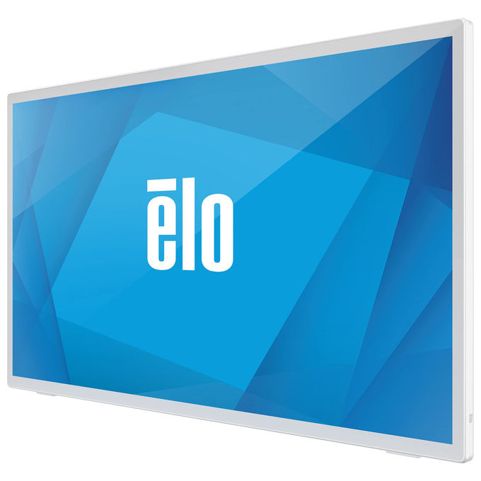 ELO, Monitor Touchscreen 27'' Full HD, Antiriflesso, 10 Touch, Bianco