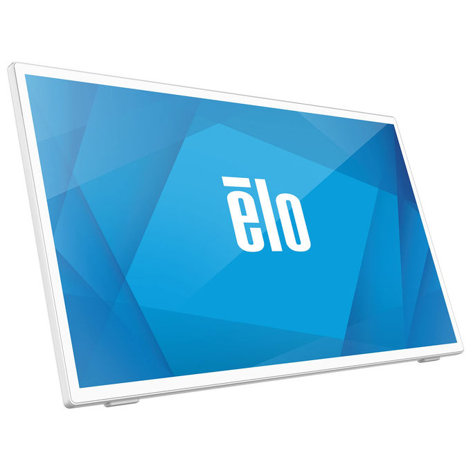 ELO, Monitor Touchscreen 27'' Full HD, Antiriflesso, 10 Touch, Bianco