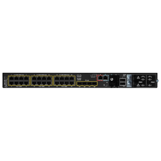 Cisco Switch di rete gestito L2-L3 24 porte SFP+ Montaggio rack Nero
