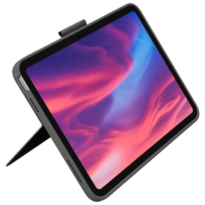 Logitech Custodia con Tastiera Combo Touch Grigio Layout UK per iPad (10a gen)