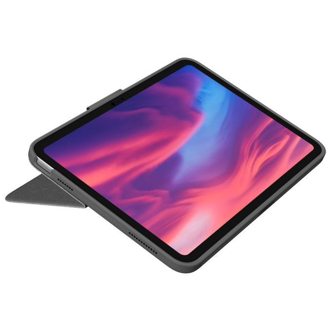Logitech Custodia con Tastiera Combo Touch Grigio Layout UK per iPad (10a gen)