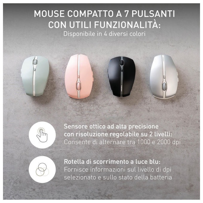 Cherry Mouse Bluetooth Multi-Dispositivo 1000-2000 DPI Cherry Blossom