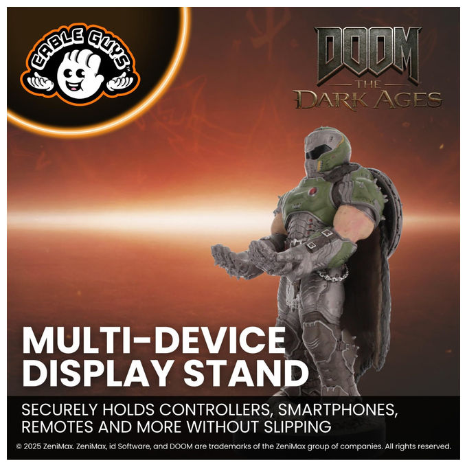 Cableguys Supporto Controller Doomslayer Porta Telefono Compatibile con Xbox e PlayStation