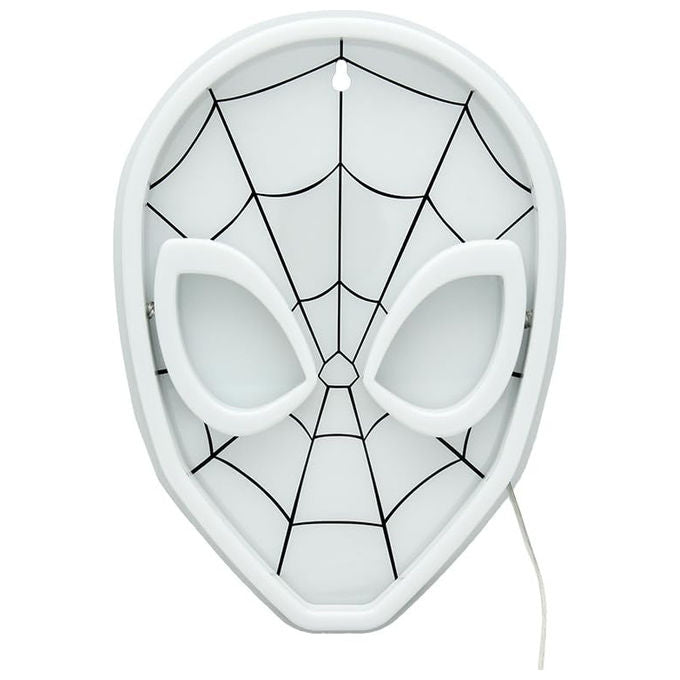 Paladone Luce Neon LED Spiderman Decorazione da Parete Licenza Ufficiale Marvel Rosso