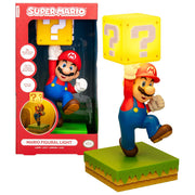 Paladone Lampada Diorama Super Mario 35cm 3 Impostazioni Luminosita' Suono Ufficiale USB