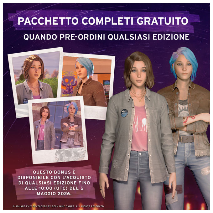 Square Enix Life is Strange Reunion Videogioco PS5 Azione Avventura Giocatore Singolo PEGI 16