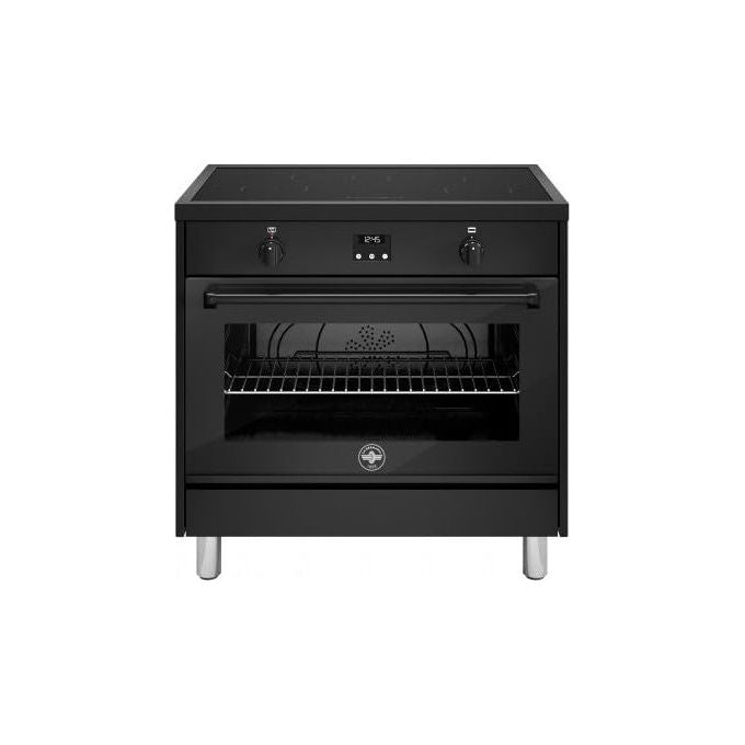 La Germania AMN964IENNE Americana Cucina a Induzione 4 zone Forno Elettrico 104 L 11 funzioni (90x60x90 cm) colore Nero