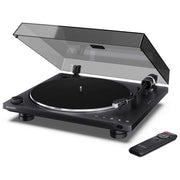 Sharp Giradischi Automatico con Bluetooth 5.4 Registrazione USB-C Pickup Audio-Technica Nero