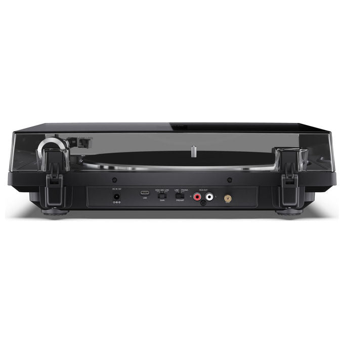 Sharp Giradischi Automatico con Bluetooth 5.4 Registrazione USB-C Pickup Audio-Technica Nero