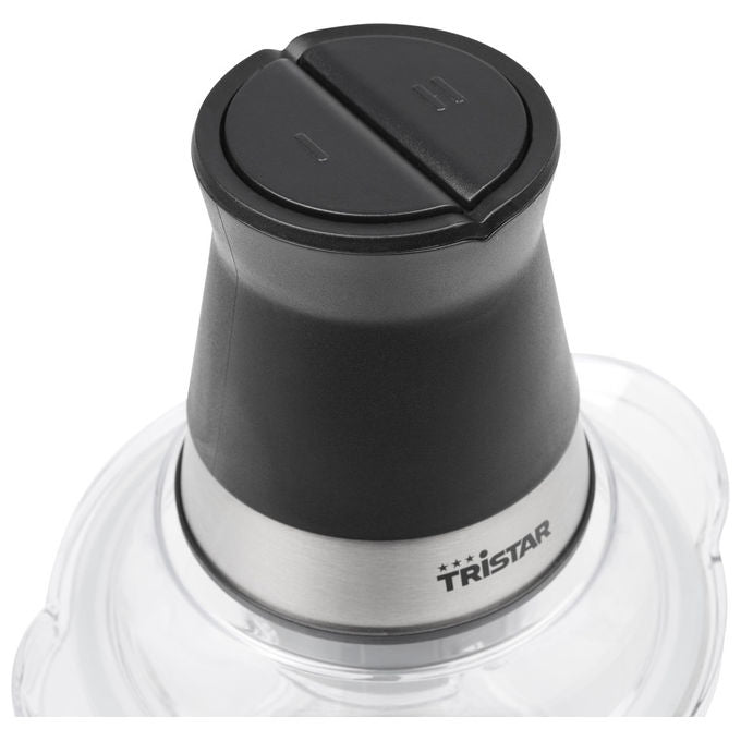 Tristar BL-4024 Tritatutto Elettrico 400 W Recipiente in Vetro 1 L 4 Lame Acciaio Inox Lavastoviglie colore Nero
