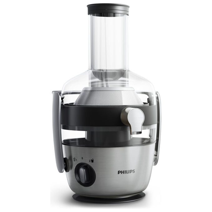 Philips HR1921-20 Avance Collection Centrifuga FiberBoost 1100W Apertura XXL QuickClean 2L colore Nero Argento
