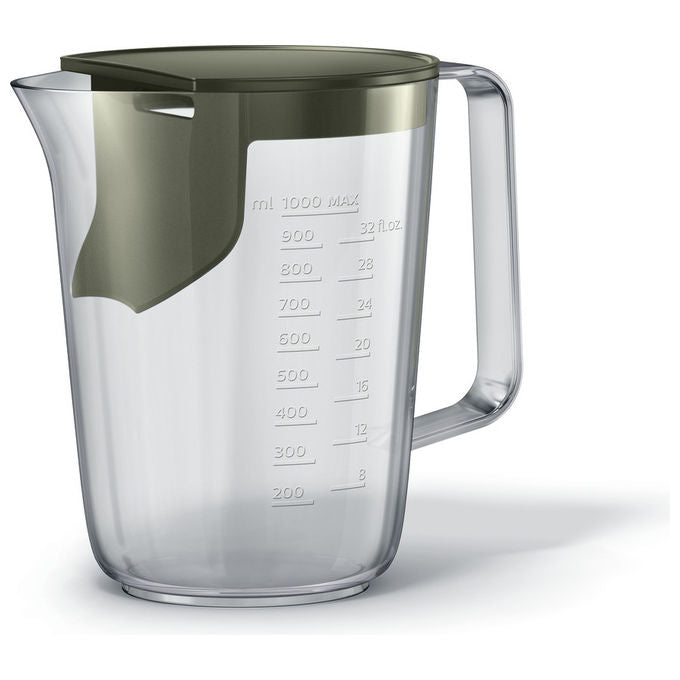 Philips HR1921-20 Avance Collection Centrifuga FiberBoost 1100W Apertura XXL QuickClean 2L colore Nero Argento