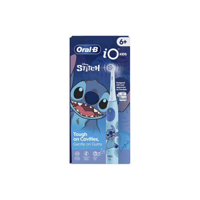 ORAL-B iO Kids Disney Stitch Spazzolino Rotante per Bambini Blu