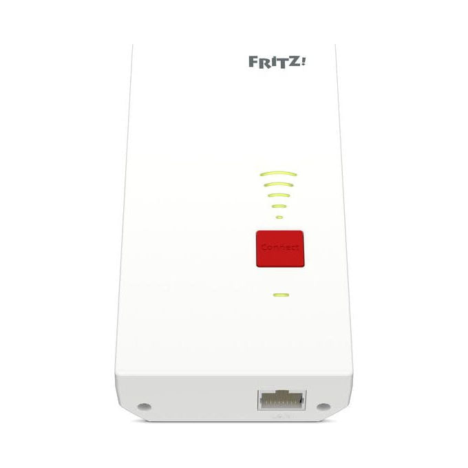 AVM 20003140 FRITZ!Repeater 2700 Range Extender Wi-Fi 7 Mesh Dual Band 6500 Mbit-s LAN 2.5 Gbit-s WPA3 WPA2 colore Bianco