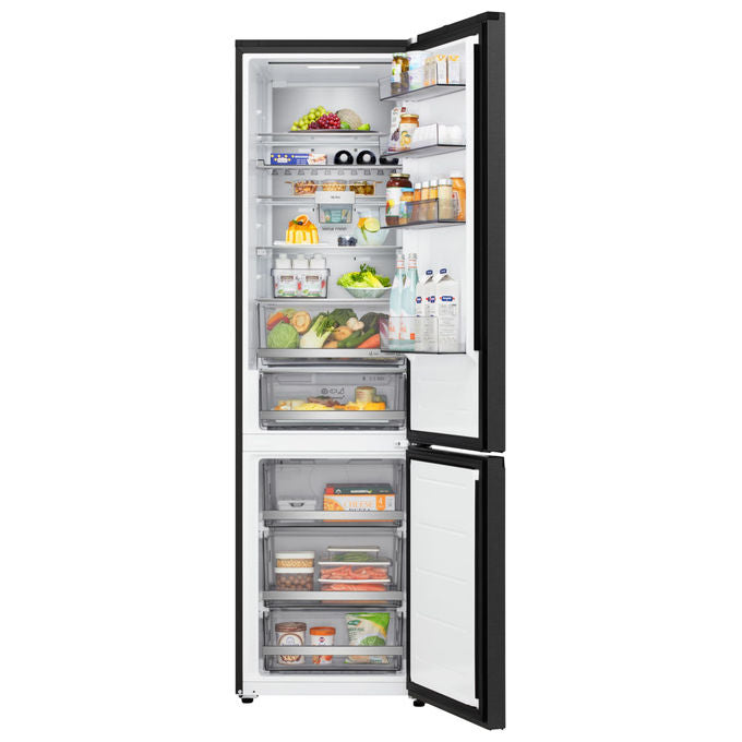 LG GBBS726BEV Frigorifero Combinato 375L Classe B Total No Frost AI Inverter Essence Black Steel (60x203x67 cm) colore Nero