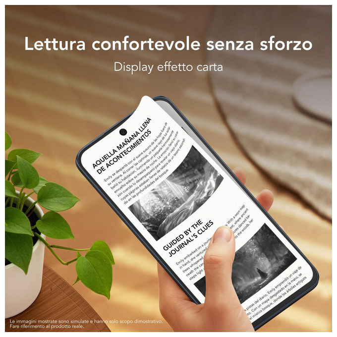Tcl, Smartphone Android Nxtpaper 70 Pro 5G, Display 6,9'', Fotocamera 50MP Ois, 512GB, Blu Stellare
