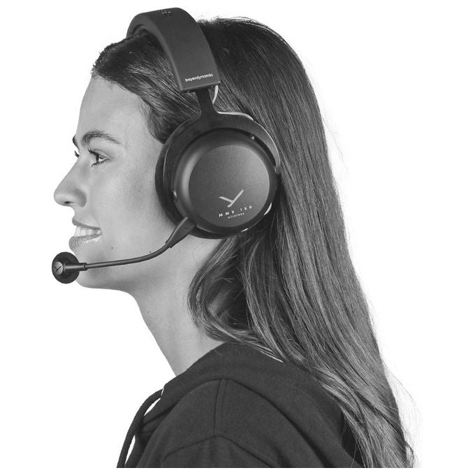 Beyerdynamic MMX 150, Cuffie Gaming, Wireless e Cavo, Bluetooth, Nero