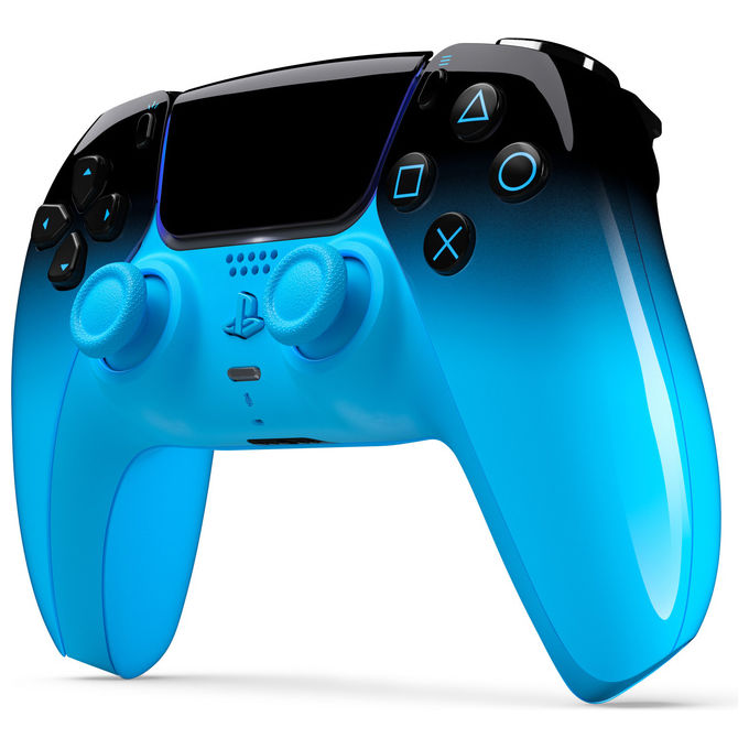 Sony DualSense Gamepad Wireless per PS5 Feedback Aptico Grilletti Adattivi Bluetooth USB-C colore Rhythm Blue