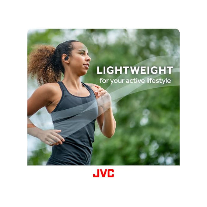 JVC HA-NP40T-A-U Nearphones Auricolari True Wireless Open Ear Bluetooth 5.4 26 ore IPX4 colore Blu