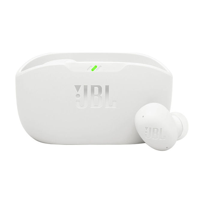 JBL JBLWBUDS2WHT Wave Buds 2 Auricolari True Wireless In-ear ANC Bluetooth 5.3 10h autonomia IP54 colore Bianco