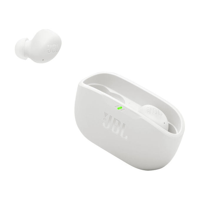 JBL JBLWBUDS2WHT Wave Buds 2 Auricolari True Wireless In-ear ANC Bluetooth 5.3 10h autonomia IP54 colore Bianco