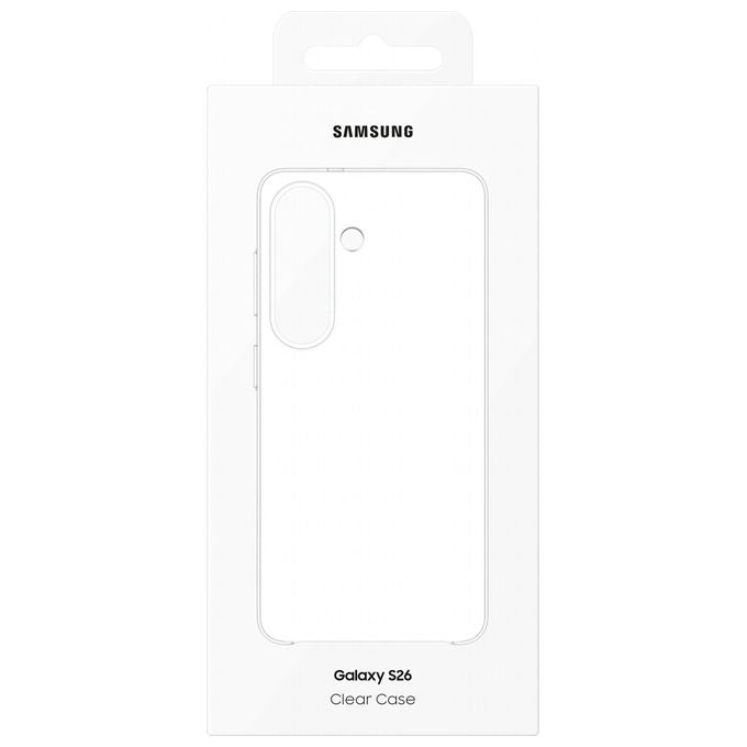Samsung, Custodia Trasparente Sottile, Compatibile Galaxy S26, Anti-Ingiallimento, Magsafe