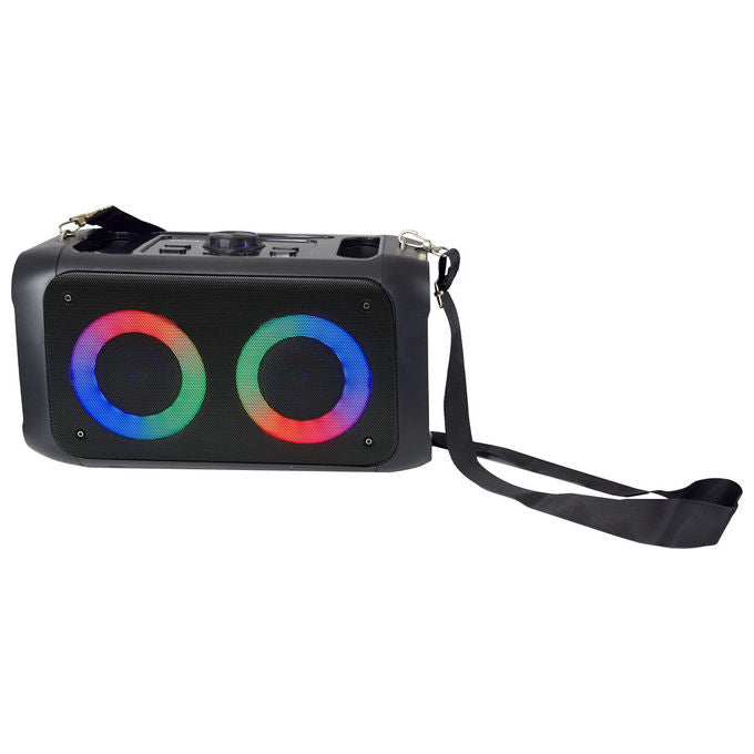 Karma, Diffusore Ricaricabile, Circle Light, Bluetooth 5.0, 200W, Microfono Incluso