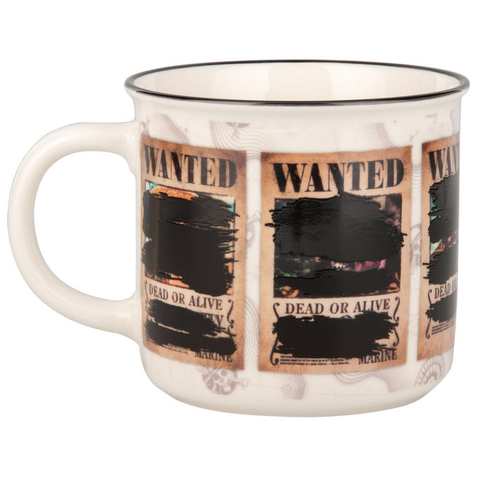 Paladone, Tazza One Piece Termo Reattiva, Cappello di Paglia, 350ml, Idea Regalo
