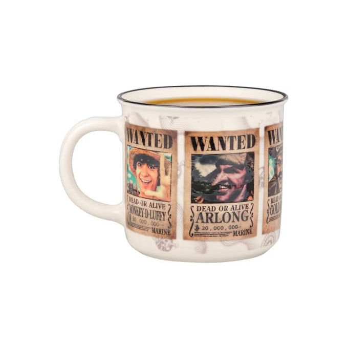 Paladone, Tazza One Piece Termo Reattiva, Cappello di Paglia, 350ml, Idea Regalo