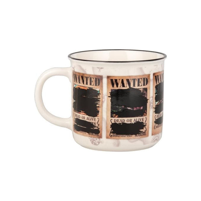 Paladone, Tazza One Piece Termo Reattiva, Cappello di Paglia, 350ml, Idea Regalo