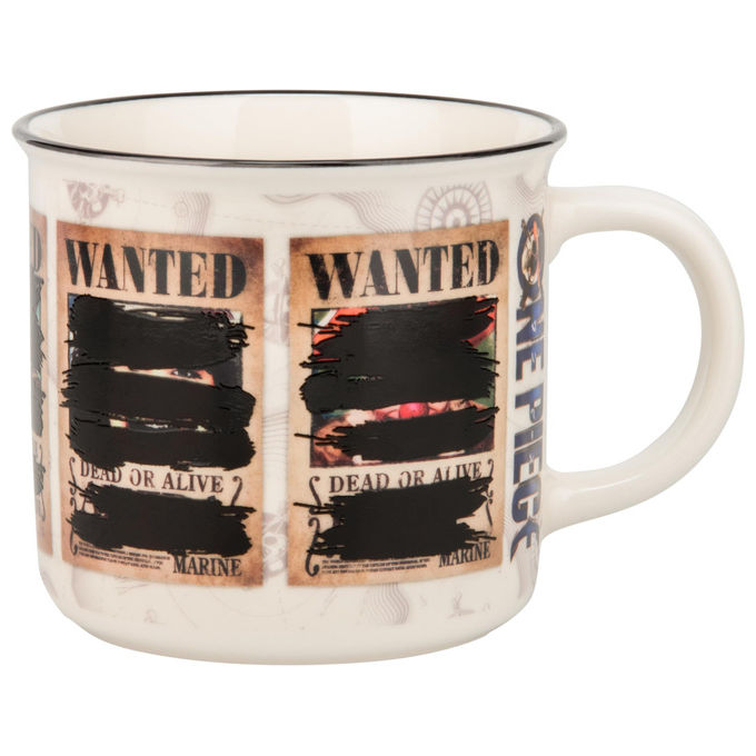 Paladone, Tazza One Piece Termo Reattiva, Cappello di Paglia, 350ml, Idea Regalo