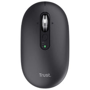 Trust, Mouse Wireless, Seron Slim Multi, Ambidestro, Bluetooth, RF, 3200 DPI, Silenzioso, Nero