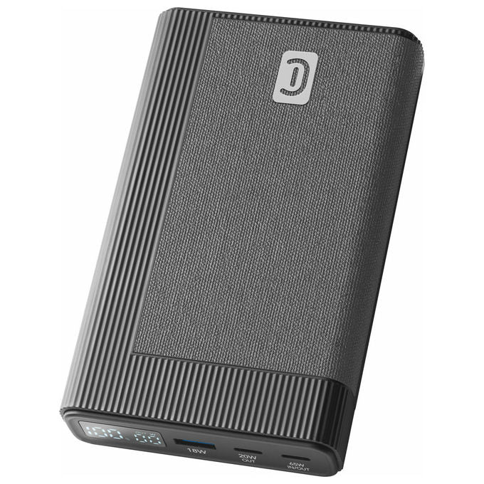 Cellularline Rocket 20000, Caricabatterie Portatile, 20000mAh, 65W, Nero