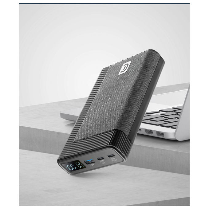 Cellularline Rocket 20000, Caricabatterie Portatile, 20000mAh, 65W, Nero