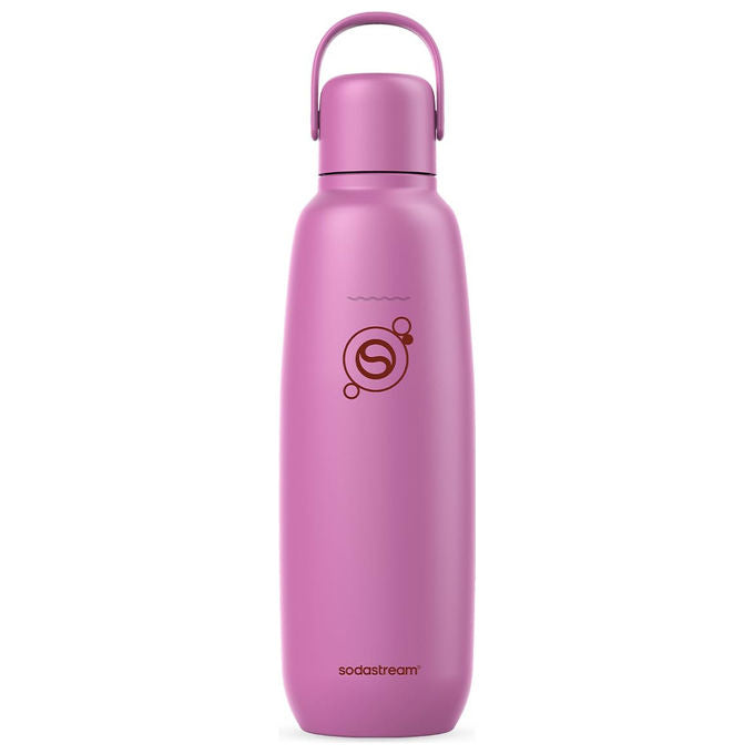 Sodastream, Bottiglia Termica, FizzandGo Cool, 0.9L, Acciaio Inossidabile, Guava