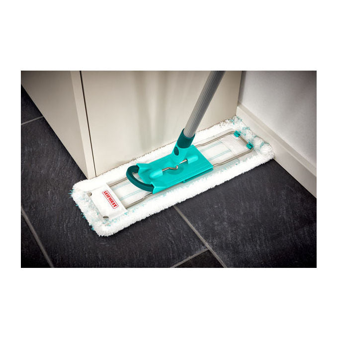 Leifheit, Spazzolone, Microfibra, Blu, Verde, Per pulizia bagnato