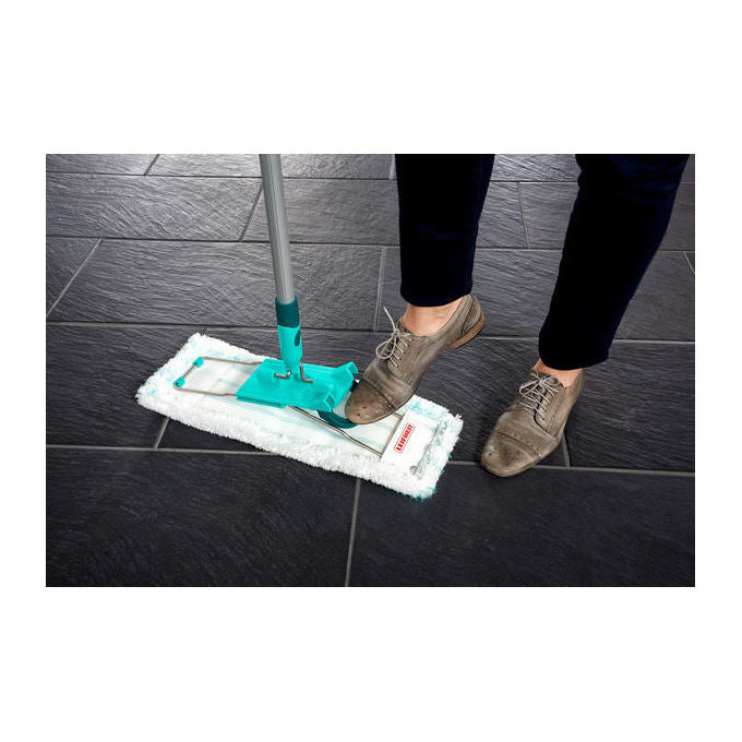 Leifheit, Spazzolone, Microfibra, Blu, Verde, Per pulizia bagnato
