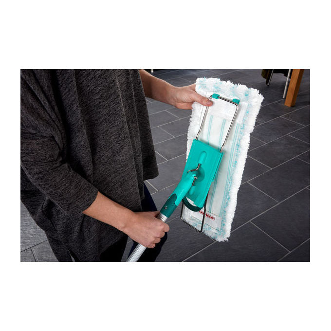 Leifheit, Spazzolone, Microfibra, Blu, Verde, Per pulizia bagnato