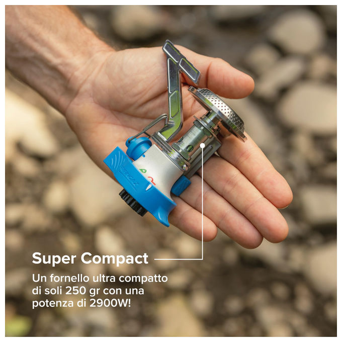 Campingaz Fornello Twister Connect Attacco Easy Clic Funzione Dual Lock 2900 W per Campeggio