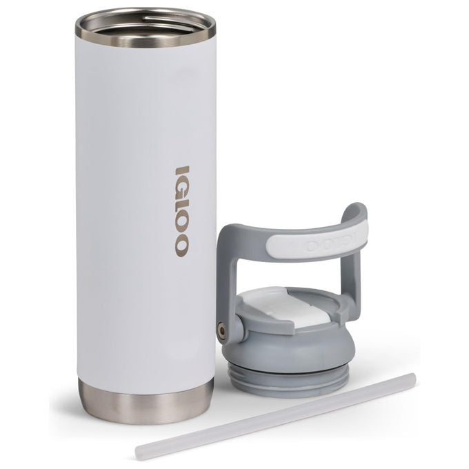 Igloo Borraccia Termica Sipper 20 0.6 L Acciaio Inox Bianca Isolata
