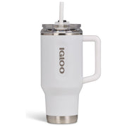 Igloo Tazza Termica Travel Mug 32 900ml Acciaio Inox Mantiene Caldo 12h-Freddo 48h Bianca