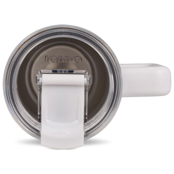 Igloo Tazza Termica Travel Mug 32 900ml Acciaio Inox Mantiene Caldo 12h-Freddo 48h Bianca